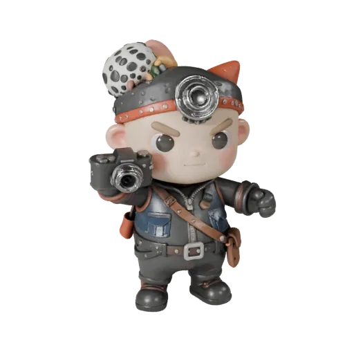 3D модель кабриолета для Blender и игр - реалистичный PBR