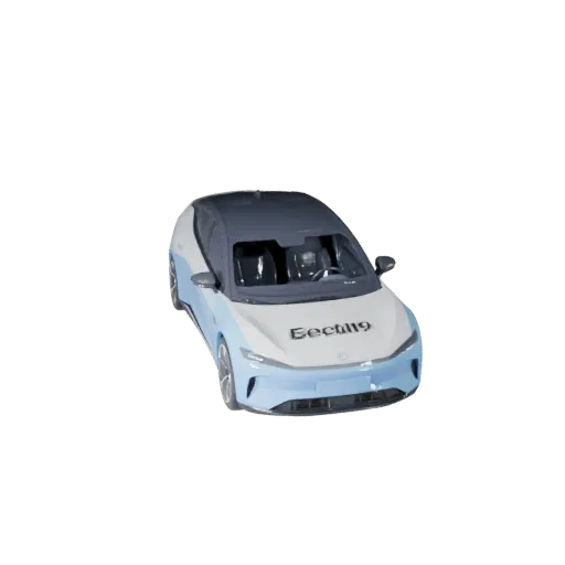 3D модель электромобиля для Blender - готовый к рендерингу ассет