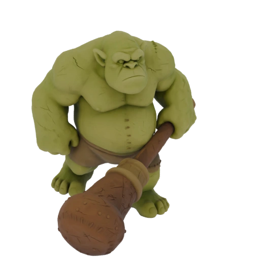 Фэнтези тролль враг миниатюра STL - Рой