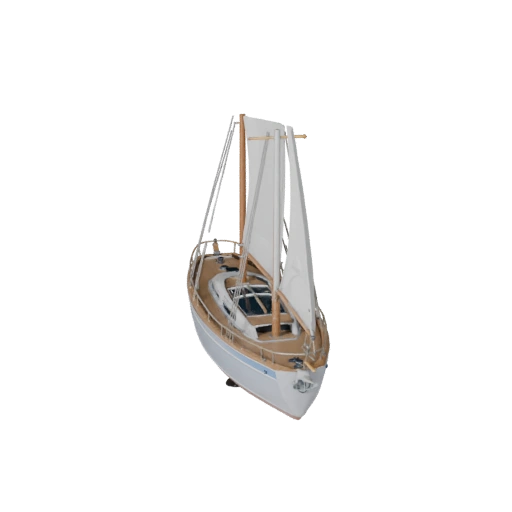 3D модель парусника для Unity - Низкополигональный игровой ассет Pro