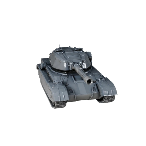 Modelo 3D Imprimível de Tanque de Ficção Científica STL para Colecionáveis &