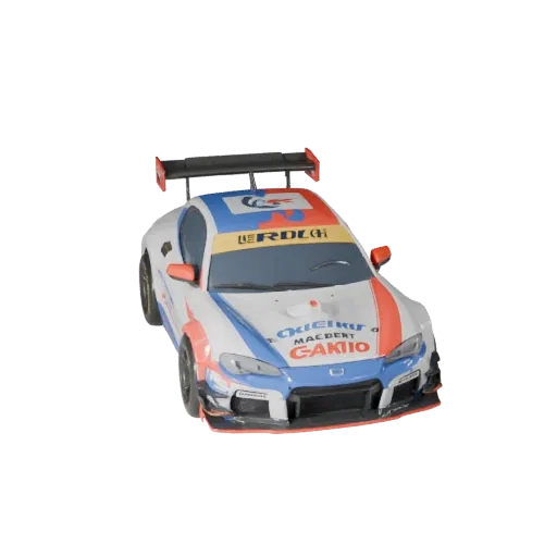 3D модель гоночного автомобиля для Blender и игр - PBR ресурс