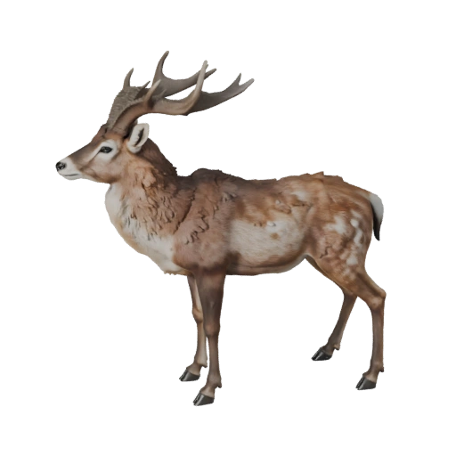 Реалистичная 3D модель антилопы - rigged PBR ассет для игр | PBR