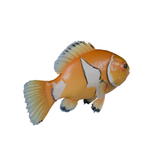 3D модель рыбы-клоуна для Unity - Готовый игровой ассет, FBX | Бесплатно