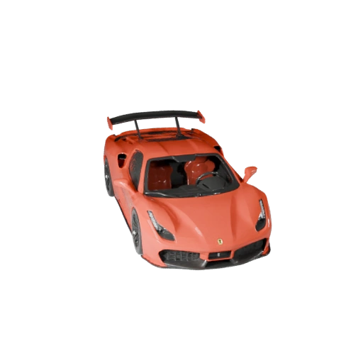 Спортивный автомобиль в стиле феррари в 3D для Unity - в реальном времени