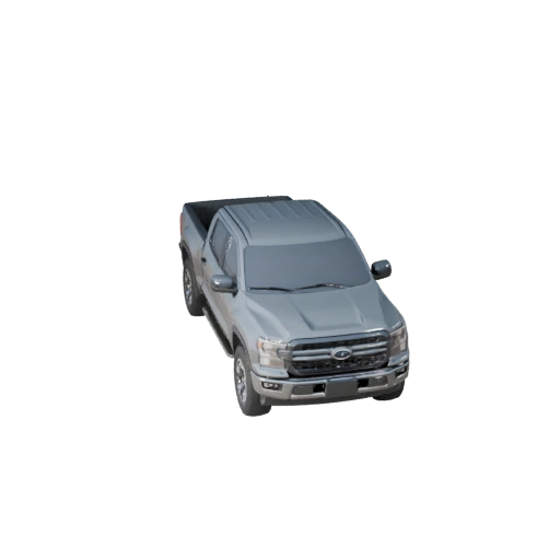 3D модель пикапа для Blender и игр - реалистичный PBR