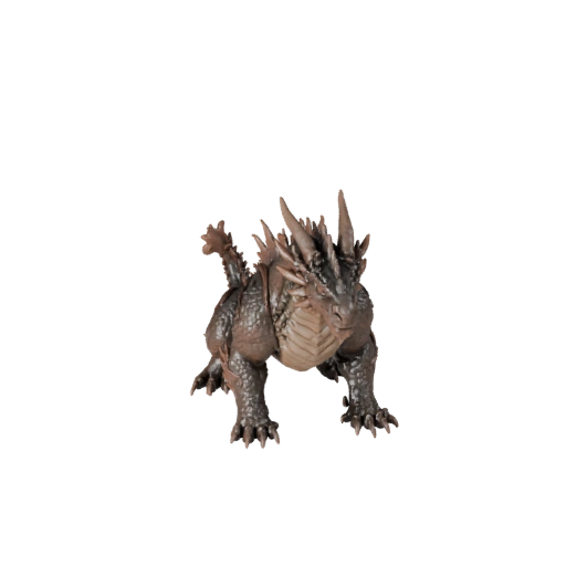 Высокополигональный небесный дракон 3D модель - Детальный STL ресурс для печати