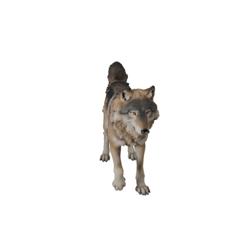 Реалистичный 3D модель волка - rigged PBR ассет для игр | Бесплатно