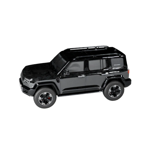 Электрический внедорожник 3D модель для Unreal Engine - Готов к игре