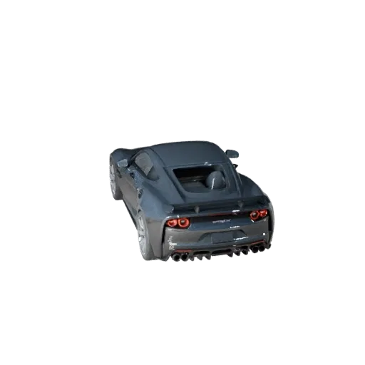 3D модель спортивного автомобиля для Blender - готовый к рендерингу ассет