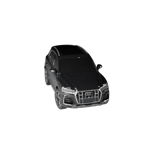 3D модель внедорожника, вид в студии в три четверти, готовый к использованию в Blender актив транспортного средства с премиал