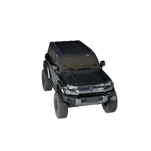 Футуристичный внедорожник 3D модель - Готовый к игре PBR Транспорт