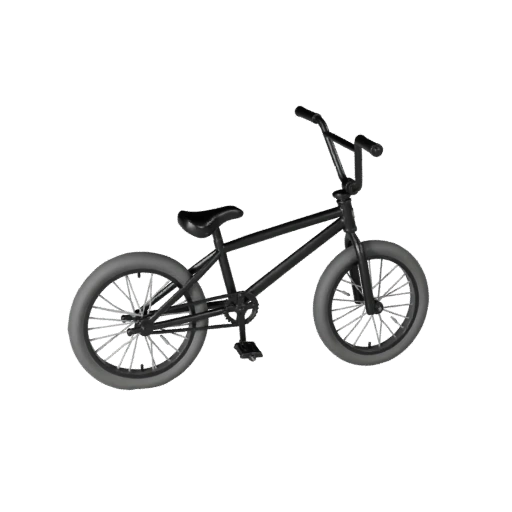 Печатный BMX велосипед STL 3D модель - Дисплей и Коллекционирование