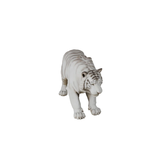نموذج نمر أبيض عالي الدقة ثلاثي الأبعاد - أصل STL مفصل للطباعة