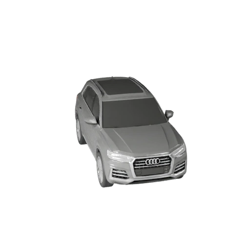 Низкополигональный кроссовер в стиле Audi для Unity и Unreal
