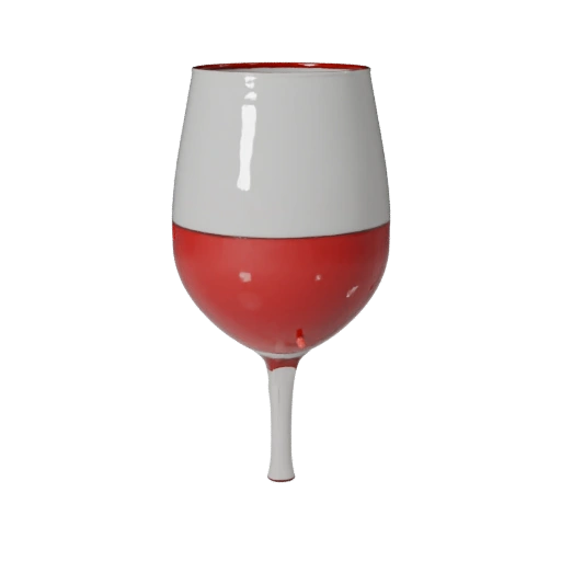 Product Wine Glass 3D Asset for Online Store Pages