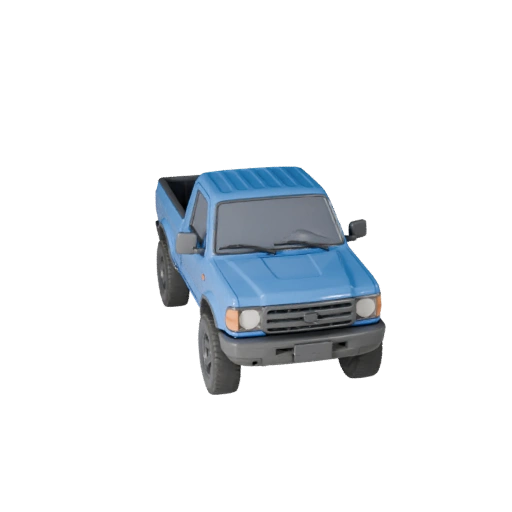 شاحنة بيك آب جاهزة للعبة ثلاثية الأبعاد للألعاب في الوقت الفعلي - PBR (Legacy)