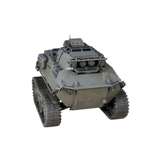 3D модель Mrap, трехчетвертной студийный вид, готовый к использованию в Blender актив транспортного средства с массивной брон