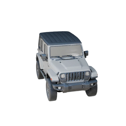 Джип внедорожник в стиле внедорожника 3D модель для Unity - Realtime