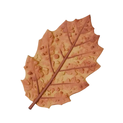 3D-модель Autumn Leaf Trail для Unreal Engine, вид сверху, показывающий слои почвы, приподнятые основания.