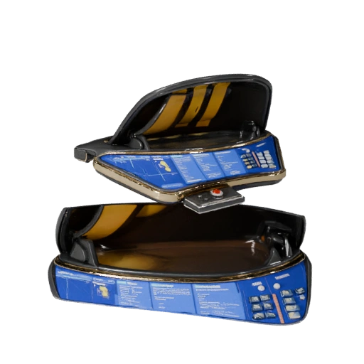 3D модель приборной панели для Blender и игр - PBR Asset