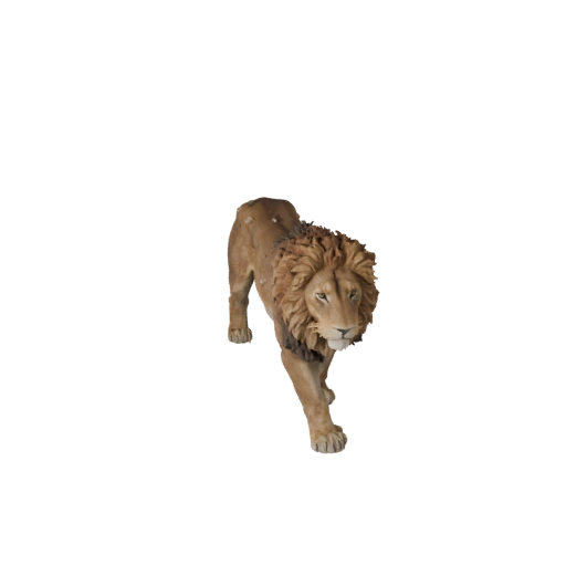 Африканский лев 3D модель для Unity - Готовый игровой ассет, FBX | PBR