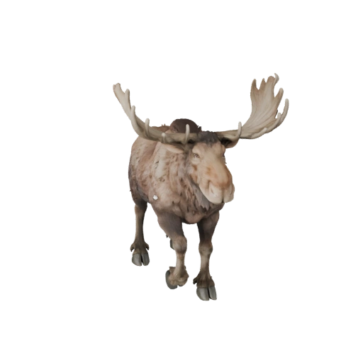 3D модель лося для Unity - Готовый игровой ассет, FBX | Без роялти