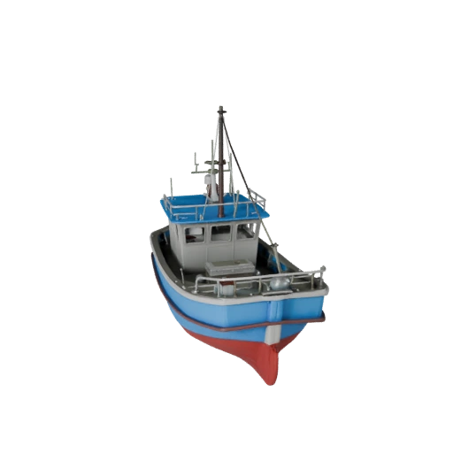 Рыболовное судно 3D модель для Unreal Engine - Готово к игре