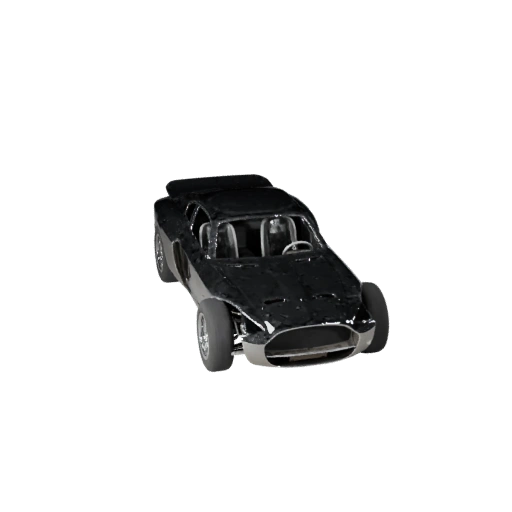 نموذج سيارة سباق كلاسيكية ثلاثي الأبعاد لبلندر - PBR واقعي