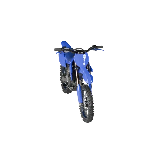 Готовая к печати 3D-модель мотоцикла для бездорожья STL, изометрический вид, готовый к печати транспортный ассет с балансом р