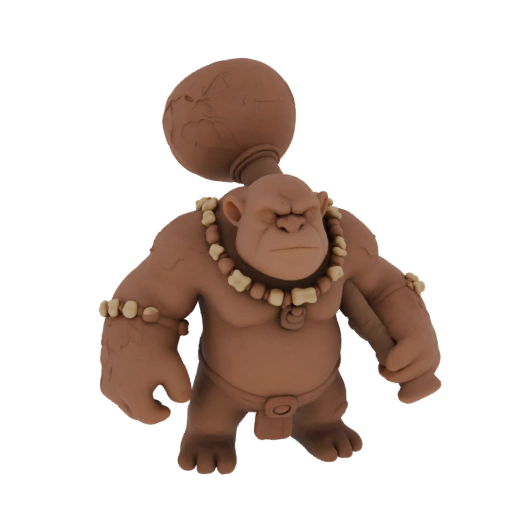 Фэнтези тролль враг миниатюра STL - Rush