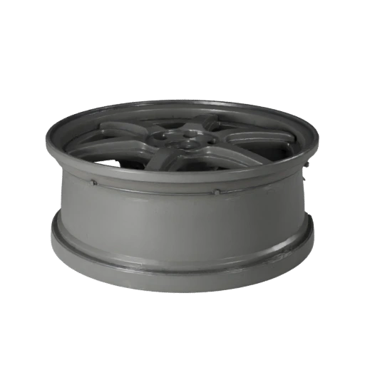 Печатное колесо автомобиля STL 3D модель - Дисплей и Коллекционирование