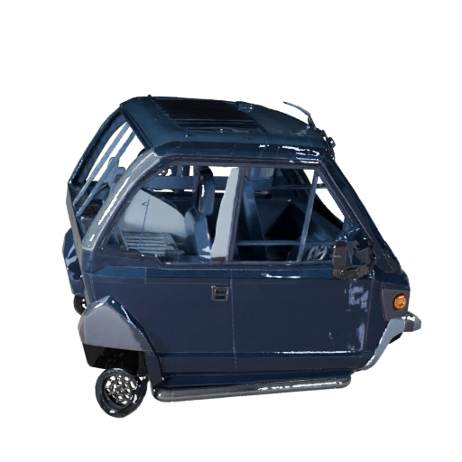 Высокополигональный монстр-трак 3D модель для студийных рендеров