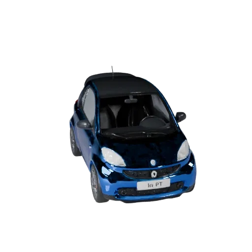 Компактный автомобиль 3D модель для Blender и игр - Реалистичный PBR