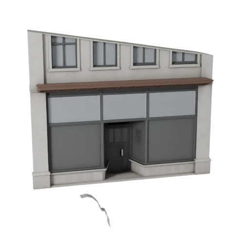 3D модель витрины для Blender - Рендер-ассет