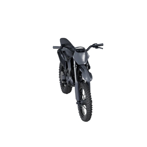 Печатный мотоцикл для бездорожья STL 3D модель - Дисплей и Коллекционирование