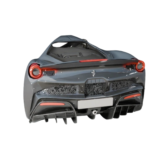 Высокополигональный спортивный автомобиль в стиле феррари 3D модель для студии