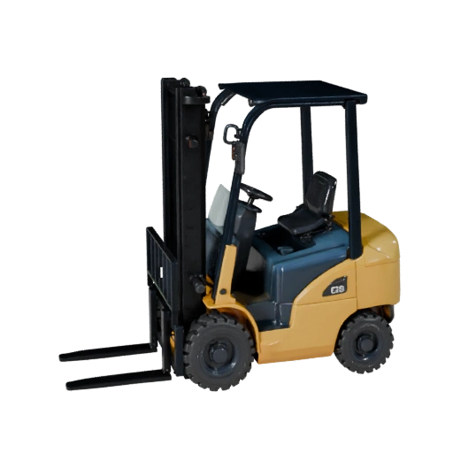 3D модель погрузчика для Blender - Готовый к рендерингу ассет