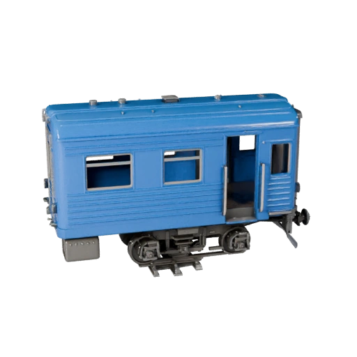 Trem de Passageiros 3D Modelo para Unreal Engine - Pronto para Jogo