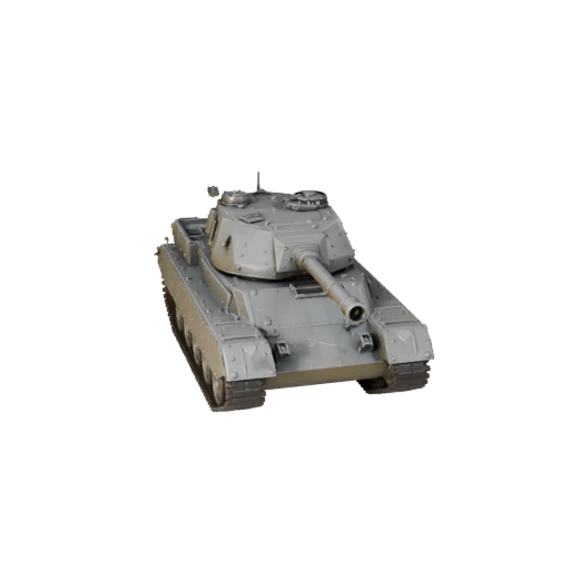 3D модель танка для Unity - Низкополигональный PBR ассет