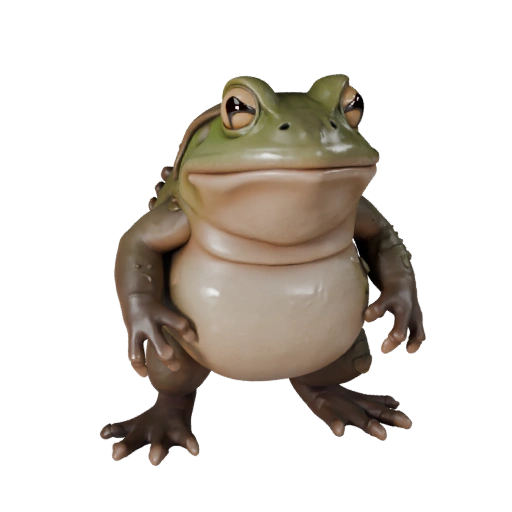 Реалистичная 3D модель жабы - rigged PBR ассет для игр | PBR