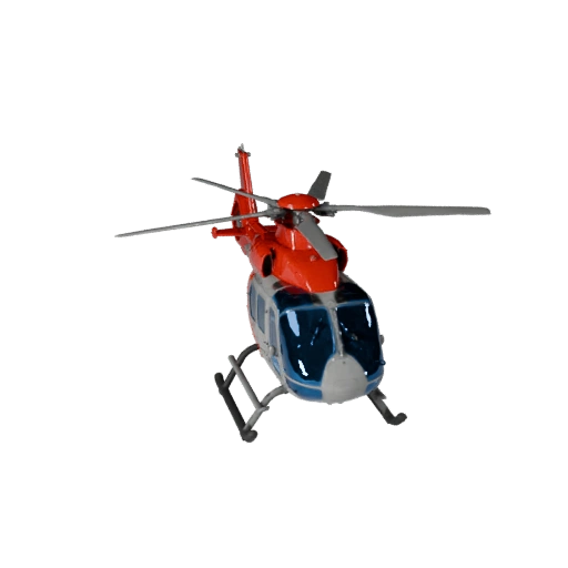 Спасательный вертолет 3D модель для Blender - Реалистичный PBR