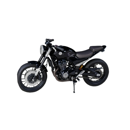 Ретро мотоцикл 3D модель для Blender - Готов к рендерингу PBR