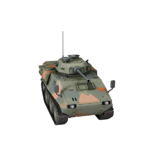 Мультяшный Ifv 3D Модель - Стилизованный PBR Игровой Ассет на Продажу