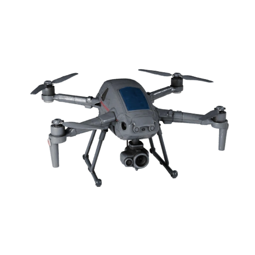 3D модель квадрокоптера дрона для Unity - Низкополигональный игровой ассет