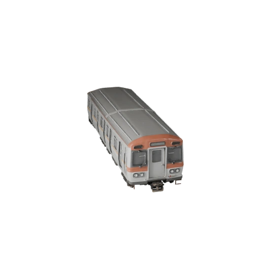 3D модель поезда метро для Blender и игр - Реалистичный PBR