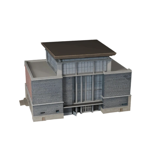 نموذج جناح عام ثلاثي الأبعاد لـ Unity - أصل لعبة للهندسة المعمارية