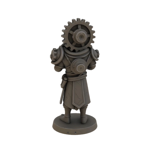 Миниатюра смотрителя в стиле темного фэнтези STL