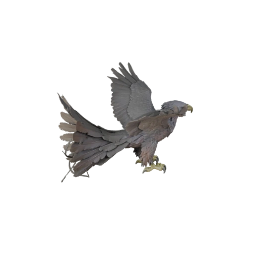 Высокополигональная 3D модель гарпии - Детализированный STL ресурс для печати