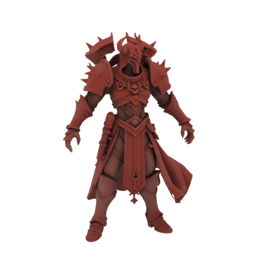 Miniatura STL de Bruxo de Fantasia Sombria